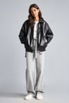 DEFACTO Outer Wear PU Mont H1870AX