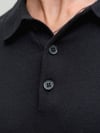 JJEBASIC KNIT LS POLO SN 12298384