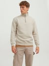 JJEBRADLEY SWEAT HALF ZIP NOOS 12250747