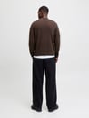 JJEEMIL KNIT POLO HALF ZIP LS NOOS 12268210