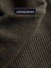 JJEEMIL KNIT POLO HALF ZIP LS NOOS 12268210