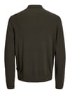 JJEEMIL KNIT POLO HALF ZIP LS NOOS 12268210