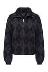 ONLMAROON LS ZIP COLLAR CARDIGAN KNT 15358211