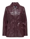 ONLMINI FAUX LEATH STRING JACKET CC OTW 15373806