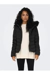 ONLY 15300254 ONLELLAN QUILTED HOOD JACKET LIFE CC OTW
