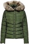 ONLY 15300254 ONLELLAN QUILTED HOOD JACKET LIFE CC OTW