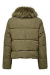 ONLY 15322000 ONLMAGGI FUR PUFFER LIFE CC OTW