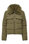 ONLY 15322000 ONLMAGGI FUR PUFFER LIFE CC OTW