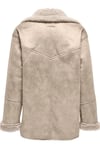 ONLY 15322037 ONLYLVA BONDED COLLAR COAT CC OTW