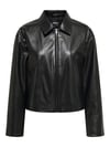 ONLY 15356871 ONLNICKI FAUX LEATHER ZIP JACKET OTW