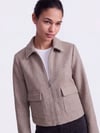 ONLY 15359339 ONLVELA ZIP SHORT JACKET OTW