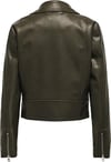ONLY MONT 15320963 ONLRIA WASHED FAUX LEATHER BIKER