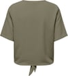 ONLY ONLEVALOU METTE 2/4 KNOT TOP WVN 15371083