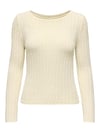 ONLY ONLPAMELA LS RIB O-NECK PULLOVER CC KNT 15363061