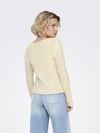 ONLY ONLPAMELA LS RIB O-NECK PULLOVER CC KNT 15363061