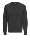 ONLY & SONS ONSALFI REG LS CREW KNIT CAMP 22035795