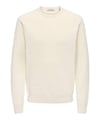 ONLY & SONS ONSALFI REG LS CREW KNIT CAMP 22035795