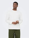 ONLY & SONS ONSCASPIAN AIRLFEX RLX LS TEE NOOS 22031941