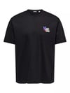 ONLY & SONS ONSFLEURI LIFE FLOWER RLX SS TEE 22037619