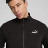 Puma Logo Track Jacket Erkek Siyah Eşofman Üstü (68258401)