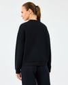 Skechers W Essential Crewneck S2610011-3817 Kadın Siyah Bisiklet Yaka Sweatshirt