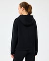 Skechers W Essential Hoodie S2610013-3817 Kadın Siyah Kapüşonlu Pamuklu Sweatshirt