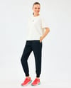 Skechers W Light Fabric T-Shirt S2520257-3855 Kadın Beyaz Hafif Kumaş Spor Tişört