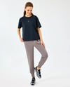 Skechers W Light Fabric T-Shirt S2520257-3817 Kadın Siyah Hafif Kumaş Spor Tişört