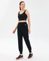 Skechers W Micro Pant S211078-3817 Kadın Siyah Regular Fit Eşofman Altı
