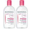BİODERMACİLT BAKIM SETLERİBioderma Sensibio H2O 500 ML İkili Paket