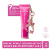HerbadermDUDAK BAKIM ÜRÜNLERİHerbaderm Parlak Dudak Balmı Birthday Cake Aromalı 10 ml (Charm Hediyeli)