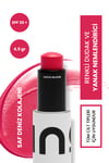 INO BeautyKOZMETİKIno Beauty Catch Bloom Full Size Lip Cheek Stick Dudak ve Yanak Nemlendirici SPF 30+ Peony 4.5 gr