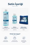 KDIDCİLT BAKIM ÜRÜNLERİKdid Miceller Water for All Skin Types  Makyaj Temizleme Suyu Seti Tüm Ciltler Calmiva 400+100 ml - Mavi
