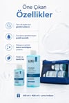 KDIDCİLT BAKIM ÜRÜNLERİKdid Miceller Water for All Skin Types  Makyaj Temizleme Suyu Seti Tüm Ciltler Calmiva 400+100 ml - Mavi