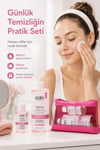 KDIDTONİKLERKdid Miceller Water for Sensitive Skin Makyaj Temizleme Suyu Seti Hassas Ciltler Sensiva 400+100 ml - Pembe