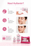 KDIDTONİKLERKdid Miceller Water for Sensitive Skin Makyaj Temizleme Suyu Seti Hassas Ciltler Sensiva 400+100 ml - Pembe
