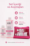 KDIDTONİKLERKdid Miceller Water for Sensitive Skin Makyaj Temizleme Suyu Seti Hassas Ciltler Sensiva 400+100 ml - Pembe