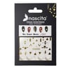 NascitaTIRNAK ÜRÜNLERİNascita Tırnak Üstü Sticker Gold Üçgen Şekli Temalı