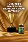 NUTRAXINVİTAMİN-MİNERALLERNutraxin Bromelain Forte 60 Tablet