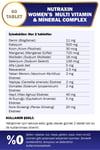 NUTRAXINVİTAMİN-MİNERALLERNutraxin Women's Multi Vitamin Complex 60 Tablet