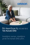 OMRONTANSİYON ALETLERİOmron Taşınabilir EKG Ölçüm Cihazı HCG-8011B