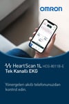 OMRONTANSİYON ALETLERİOmron Taşınabilir EKG Ölçüm Cihazı HCG-8011B