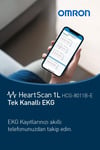OMRONTANSİYON ALETLERİOmron Taşınabilir EKG Ölçüm Cihazı HCG-8011B