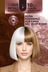 SOFTTOŞAMPUANLARSoftto Plus Expert Women Light Brown Hair Color–Açık  Kahverengi Geliştirilmiş Formül Doğal Görünüm 400 ml