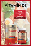 VİAPECİAVİTAMİN-MİNERALLERViapecia Kids D3 Vitaminli Gummies Elma Aromalı 60 Adet