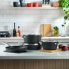 Schafer Dark Millard 7 Parça Tencere Seti Siyah