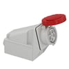 81183
5x63A, trifaze, 3P+N+T, IP67, VİDALI Duvar Prizi 
