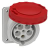 81283
5x63A, trifaze 3P+N+T, IP67, VİDALI, Eğik makina P