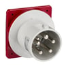 81533
5x63A, trifaze, 3P+N+T, IP44, VİDALI, Düz Makine F