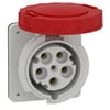 81683
5x63A, trifaze, 3P+N, IP67, VİDALI, Düz Makine Pri